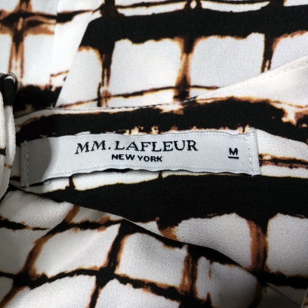 MM Lafleur The Coppola Top Trestle Ivory Size M - Picture 5 of 7